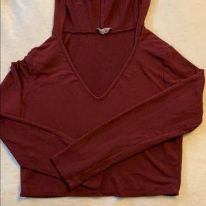Women’s Fashion Nova cropped hoodie